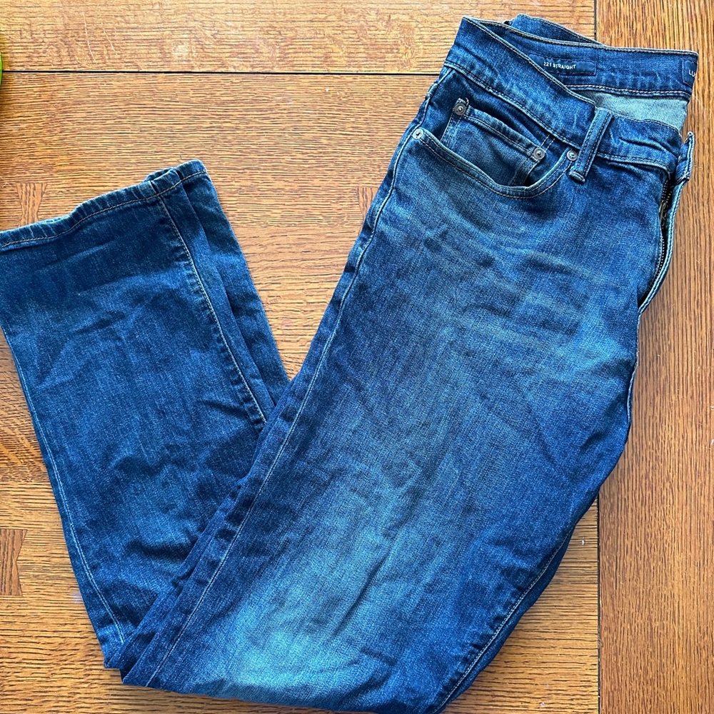 lucky brand mens jeans 31x32 221 Straight